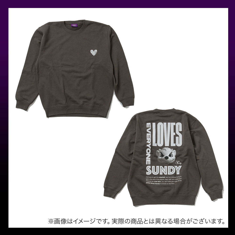 SUNDY CREW SWEAT 詳細画像 ‐ 1